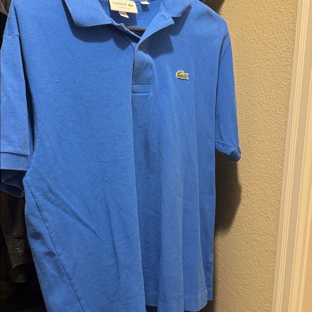 Lacoste Vibrant Blue Polo Shirt